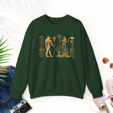 Anubis Egyptian Mythology Sweatshirt Egypt Hieroglyphs Shirt Eye of Horus T shirt Ankh Shirt Anubis and Egyptian Goddess Nebthet Nephthys