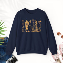 Anubis Egyptian Mythology Sweatshirt Egypt Hieroglyphs Shirt Eye of Horus T shirt Ankh Shirt Anubis and Egyptian Goddess Nebthet Nephthys
