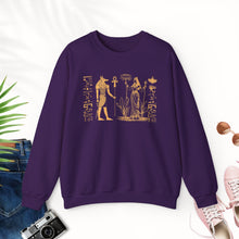 Anubis Egyptian Mythology Sweatshirt Egypt Hieroglyphs Shirt Eye of Horus T shirt Ankh Shirt Anubis and Egyptian Goddess Nebthet Nephthys