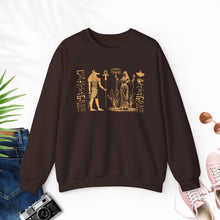 Anubis Egyptian Mythology Sweatshirt Egypt Hieroglyphs Shirt Eye of Horus T shirt Ankh Shirt Anubis and Egyptian Goddess Nebthet Nephthys