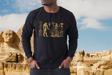 Anubis Egyptian Mythology Sweatshirt Egypt Hieroglyphs Shirt Eye of Horus T shirt Ankh Shirt Anubis and Egyptian Goddess Nebthet Nephthys